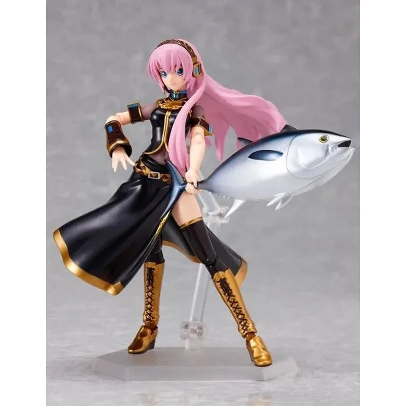 In Stock Original Max Factory Figma 082 Megurine Luka VOCALOID Anime Figure Boxed Brand New Toy Gift Collectible Model Ornaments