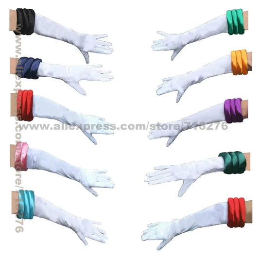 Pretty Soldier Anime Venus Jupiter Mercury Mars Saturn Uranus Neptune Pluto Chibi Cosplay Costume Long Glove Oversleeve