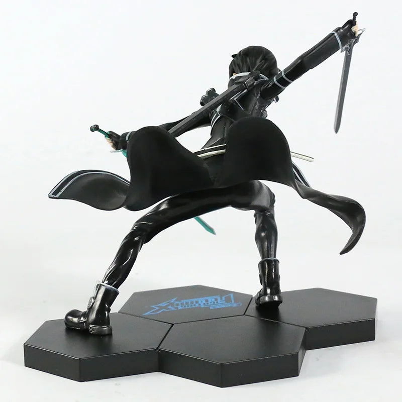 Fighting Climax Sword Art Online Kazuto Kirito PVC Figure Collectible Model Toy 15cm