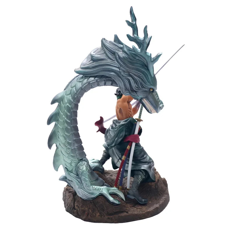 One Piece The Battle Over The Dome GK Roronoa Zoro Dragon Figure Anime Figurine PVC Action Figure Collectible Model Toy Dolls