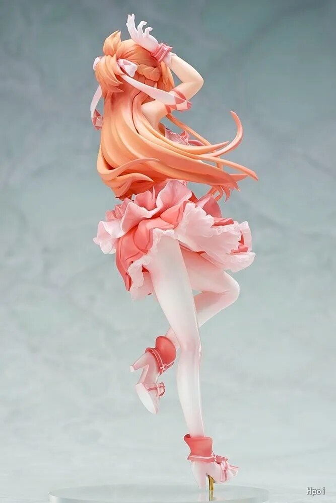 Figura de anime original japonesa de 23cm Sword Art Online Yuuki Asuna figura de acción juguetes de modelos coleccionables para niños