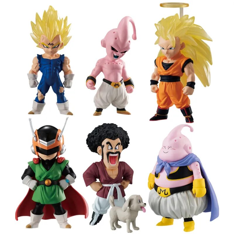 Bandai CANDY TOY Dragon Ball Super Saiyan Sun Goku Blue Hair Vegeta Buu Sun Gohan CANDY TOY