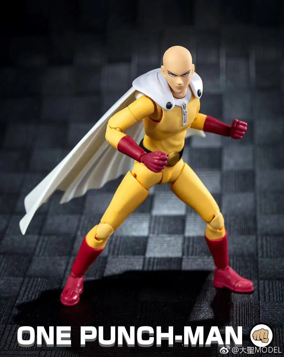 COMIC CLUB Dasin Model DM Greattoys GT Saitama/Genos/Garou SHF 1/12 PVC Action Figure Anime Toys Figure