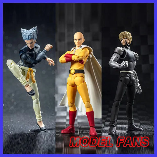 Figuras de acción de PVC para aficionados, modelo Dasin DM greattoys gt One Punch Man Saitama Genos Garou SHF, juguetes de Anime en STOCK