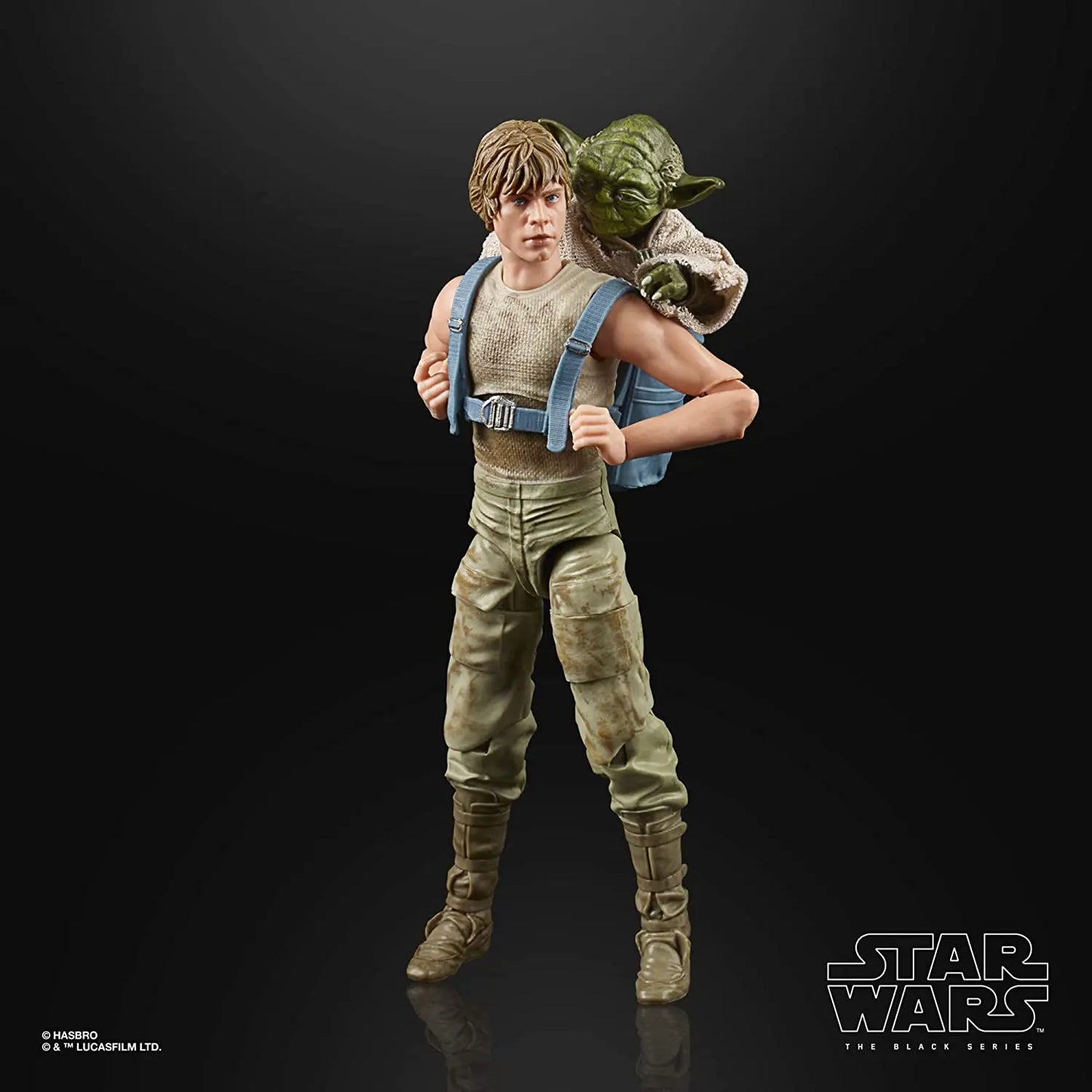 6inch Hasbro Star Wars The Black Series Luke Skywalker and Yoda (Jedi Training) 6-Inch Action Figures