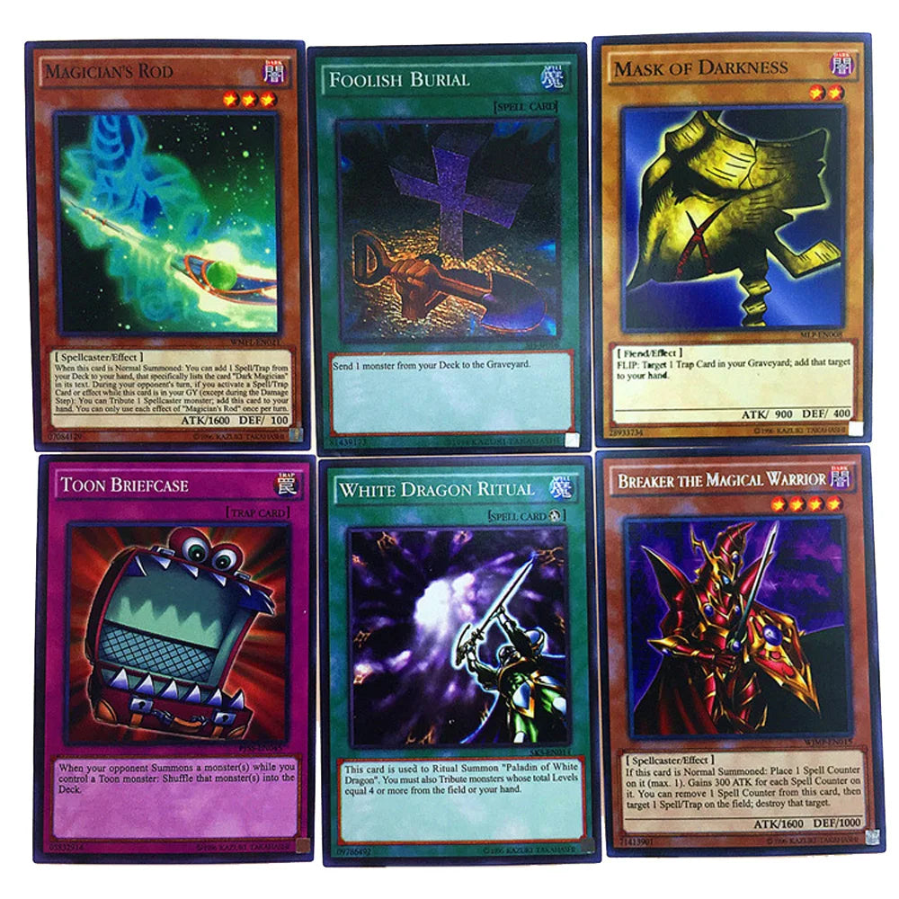 Yugioh Legend Deck 240Pcs Set With Box Yu Gi Oh Anime Game Collection Cards Kids Boys Toys For Children Figure Cartas