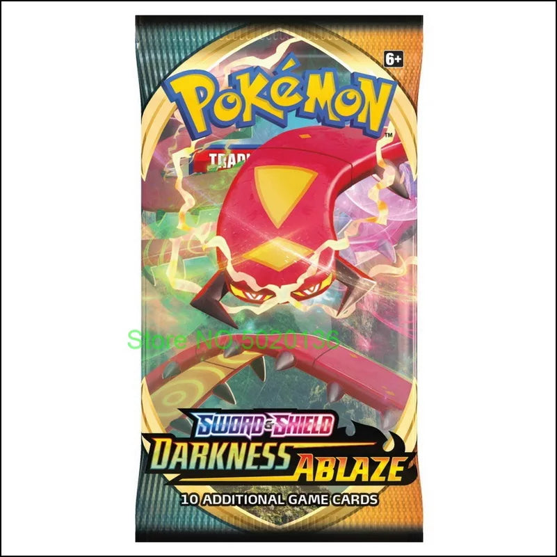 Pokémon TCG: Sword & Shield Darkness Ablaze Booster Box Pokemon Cards 36 Pack Box