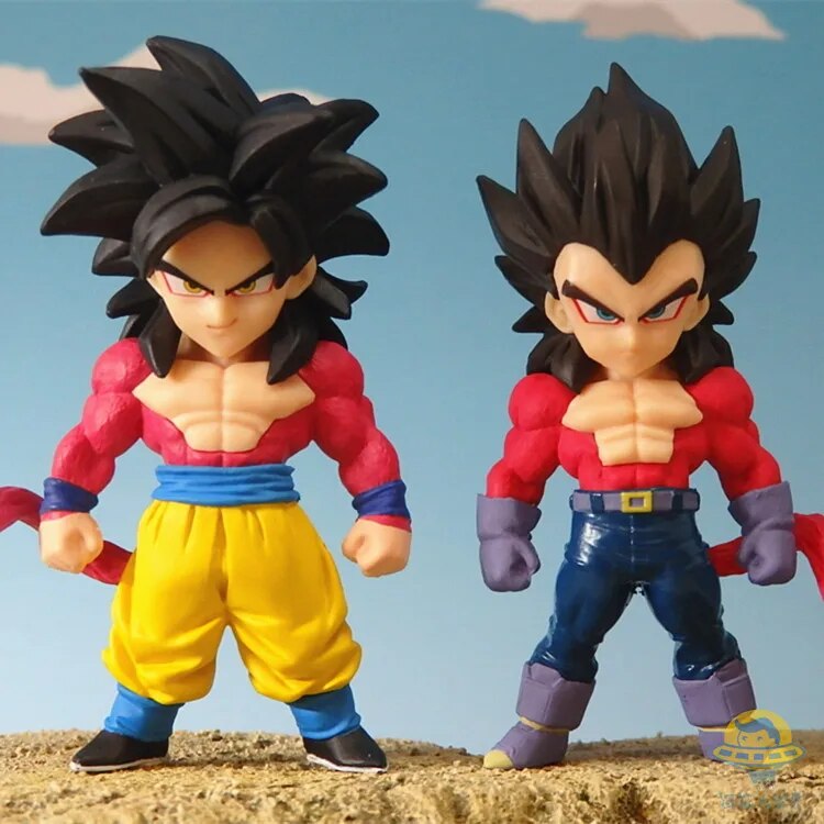 Bandai CANDY TOY Dragon Ball Super Saiyan Sun Goku Blue Hair Vegeta Buu Sun Gohan CANDY TOY