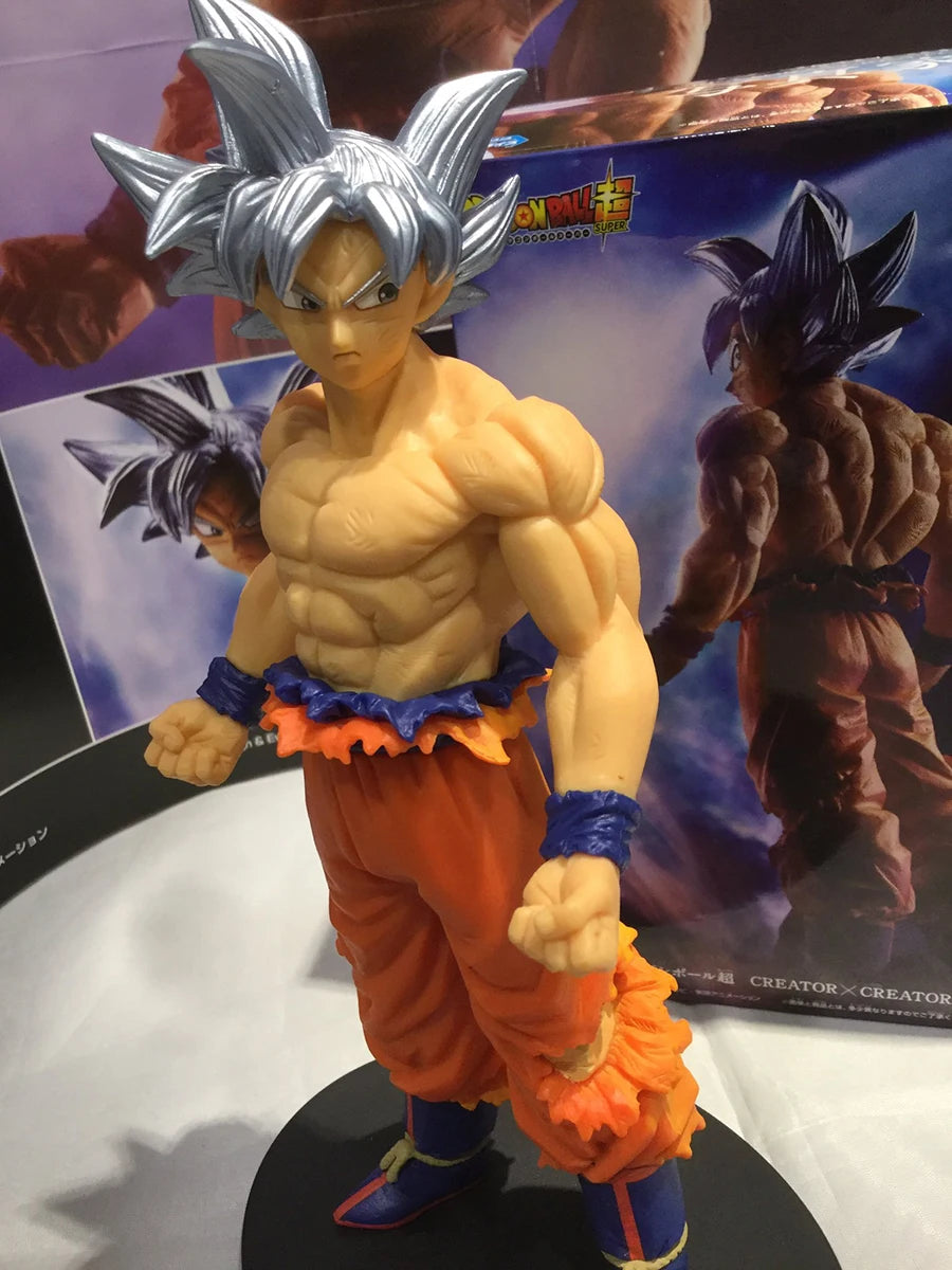 Original Banpresto Amine Dragon Ball Super CREATOR×CREATOR CC Goku Ultra Instinct Action Figure Toys Model Figurals Brinquedos