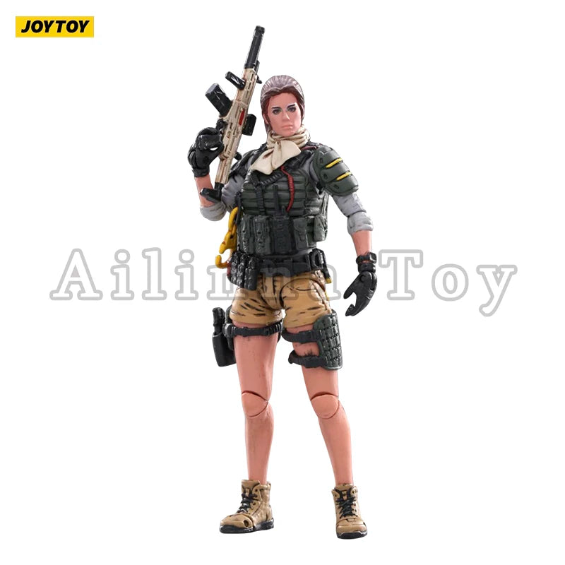 JOYTOY 1/18 Action Figure Vehicle Wildcat ATV W/ Fearless Tigers Feng Min Anime Collection Toy For Gift Free Shipping