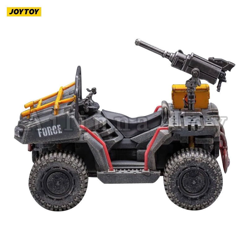 JOYTOY 1/18 Action Figure Vehicle Wildcat ATV W/ Fearless Tigers Feng Min Anime Collection Toy For Gift Free Shipping