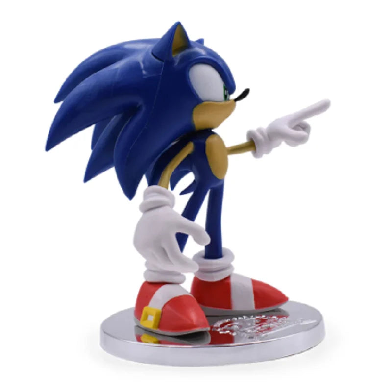 18cm Anime Game sonic 20th Anniversary PVC Action Figure Hedgehog Collection Model Doll Toy birthday Gift For Children