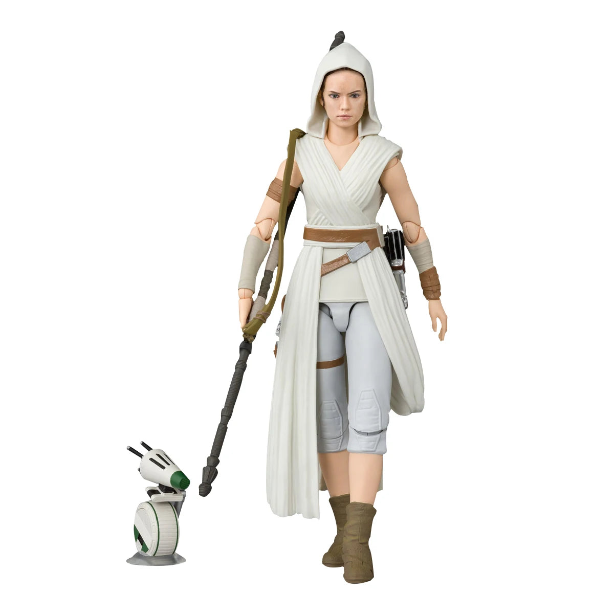 15cm Bandai Star Wars Planet 9 Rey Skywalker&D-O The Rise of Skywalker SHF Action Figure Collection Model Toys Birthday Gift