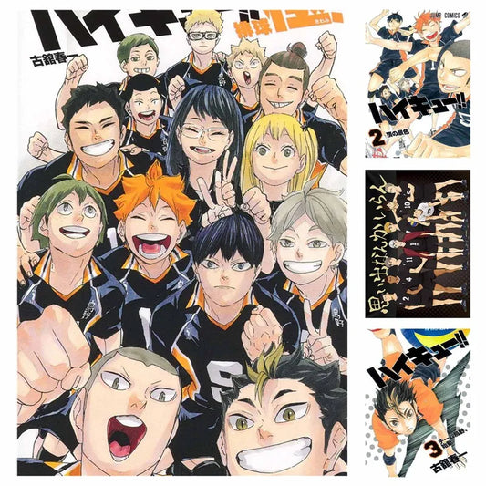 1Pc New Style Anime Volleyball Boy Digital Paint Haikyuu Japan Style Cartoon Poster Modular Painting Anime Posters