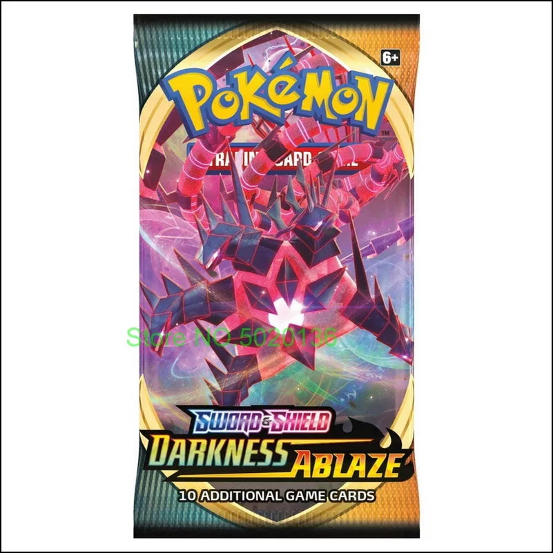 Pokémon TCG: Sword & Shield Darkness Ablaze Booster Box Pokemon Cards 36 Pack Box