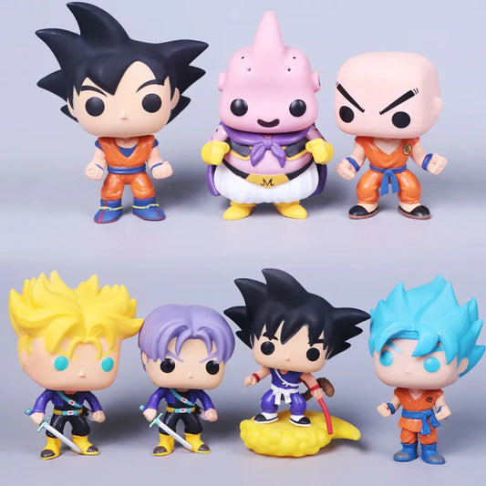 Figura de acción de Son Goku de Dragon Ball, modelo de Anime Super Vegeta, muñeca de colección de Pvc, juguetes para niños, regalos de Navidad, 2021