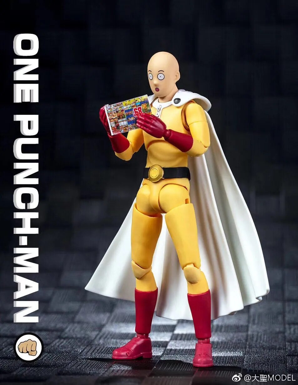 MODEL FANS IN-STOCK Dasin Model DM greattoys gt One Punch Man Saitama Genos Garou SHF PVC Action Figure Anime Toys Figure