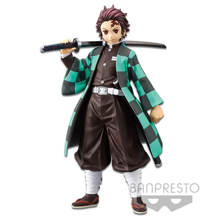 SALE0a Original Banpresto Kizuna no Sou Collection Figure - Tanjiro Nezuko Zenitsu Agatsuma Inosuke Kanao Tsuyuri "Demon Slayer"