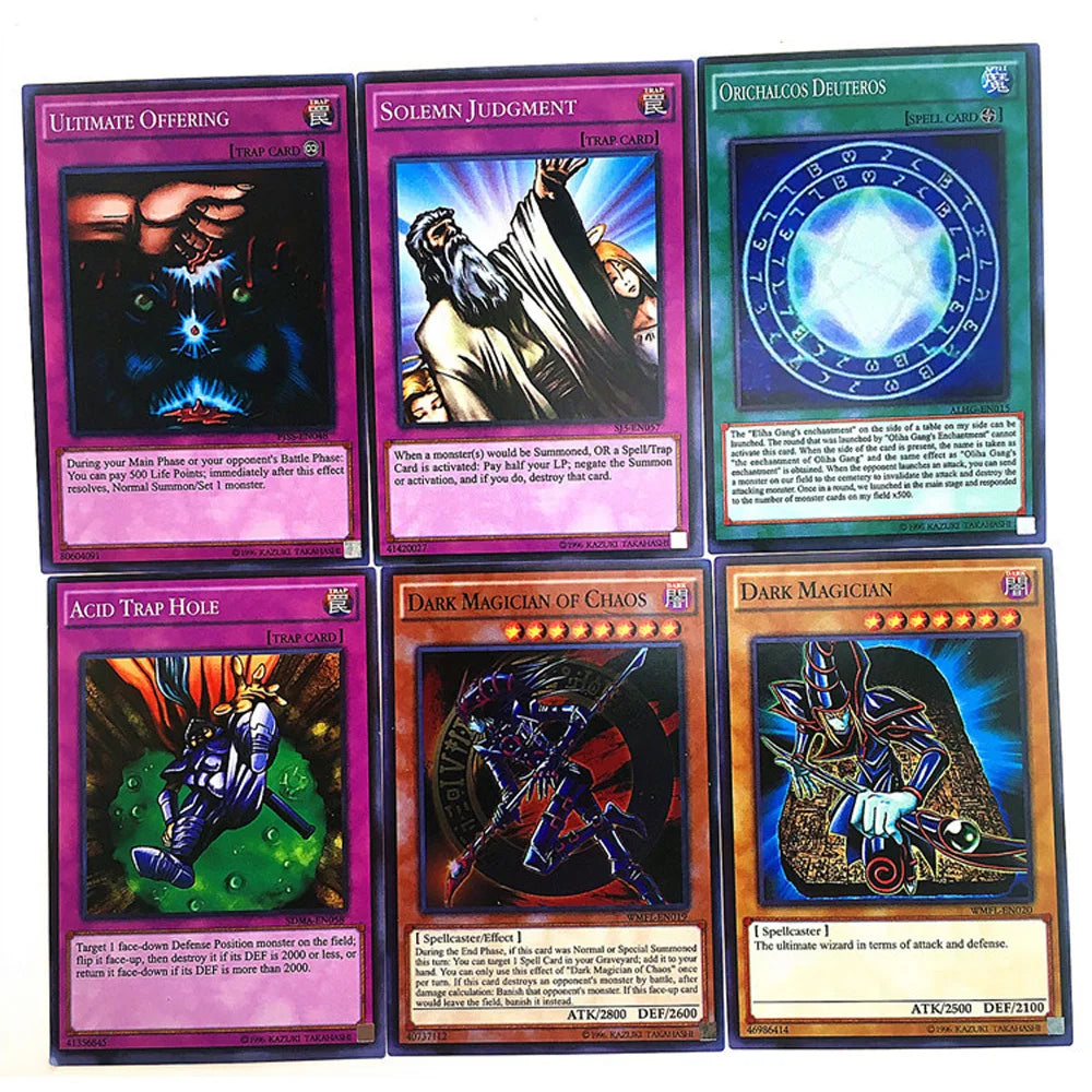 Yugioh Legend Deck 240Pcs Set With Box Yu Gi Oh Anime Game Collection Cards Kids Boys Toys For Children Figure Cartas