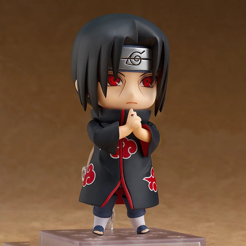 In Stock Anime Modle Gsc Figurine Naruto Figure Itachi Sasuke Q Version Collection Action Figure Toys for Boys Gift Original