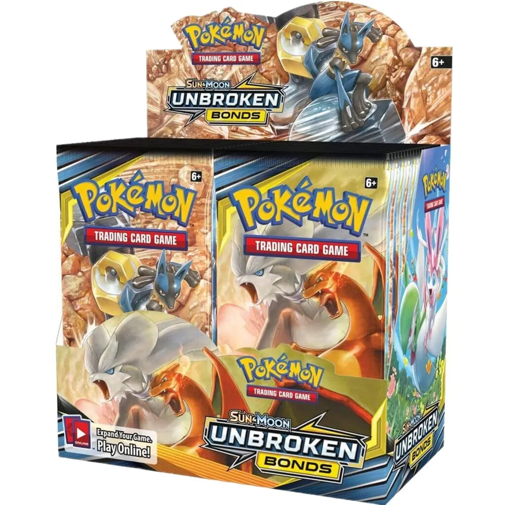 324Pcs/Box Pokemon Cards Sun & Moon Lost Thunder English Trading Card Game Evolutions Booster Collectible Kids Toys Gift