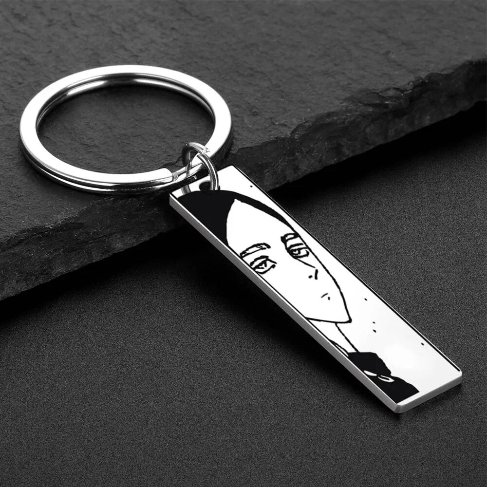 Tokyo Revengers Anime Avengers Cosplay Stainless steel Keychain Manjiro Ken Takemichi Hinata Atsushi Chibi Kawaii Bag Key ring