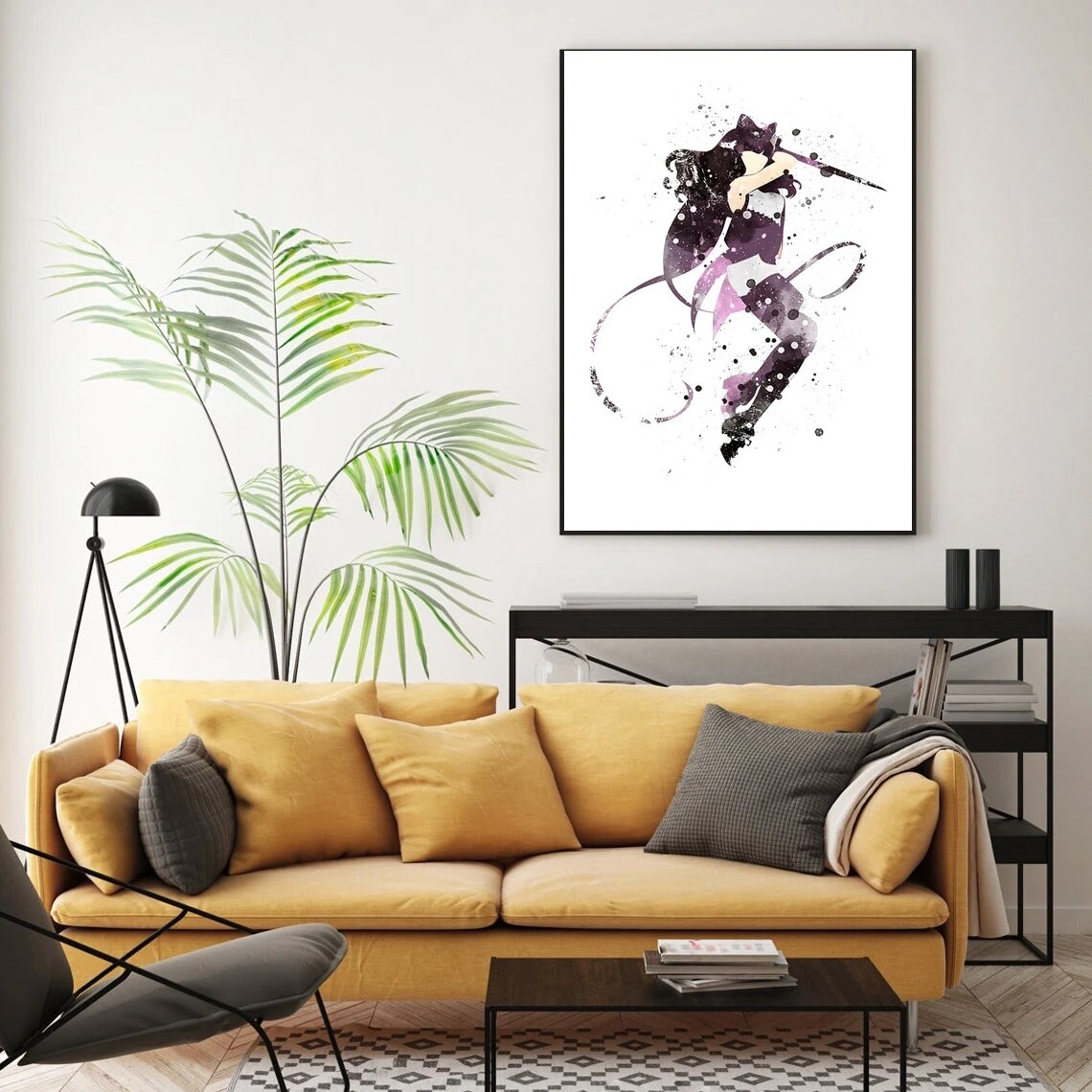 Blake Belladonna Poster Alternative Minimalist Art Canvas Poster Prints Home Decoration Wall Painting (No Frame)