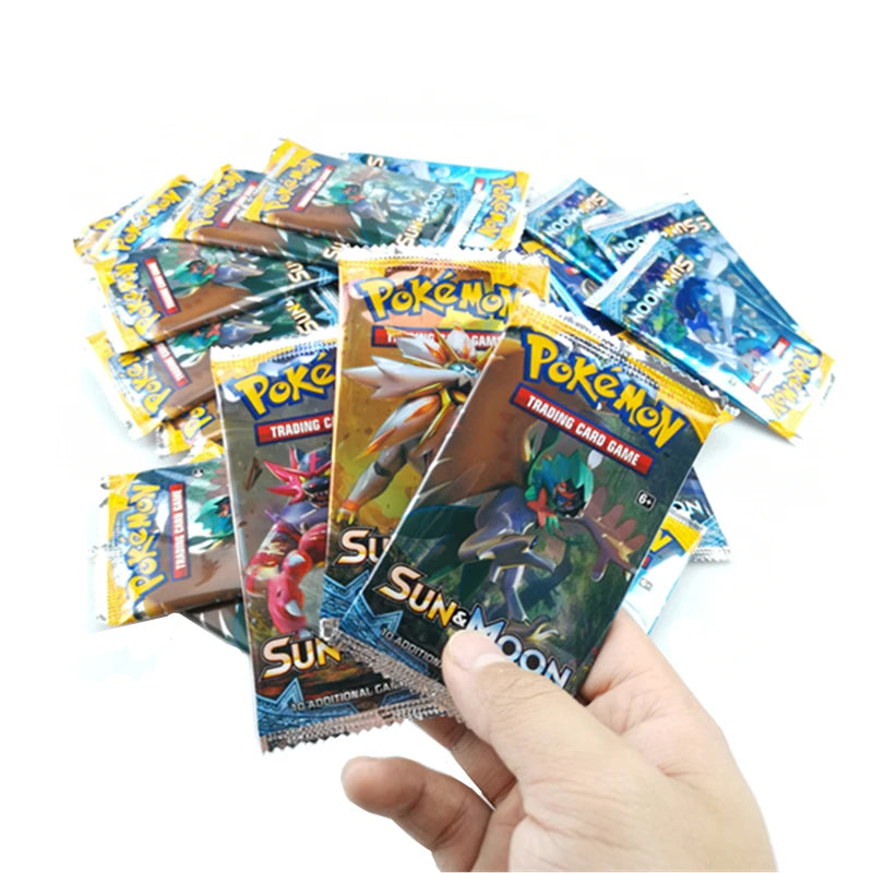 324pcs Pokemon cards Booster box all seriesTCG: Sun & Moon Edition 36 Packs Per Box Cards Game Battle classeur carte Child Toy