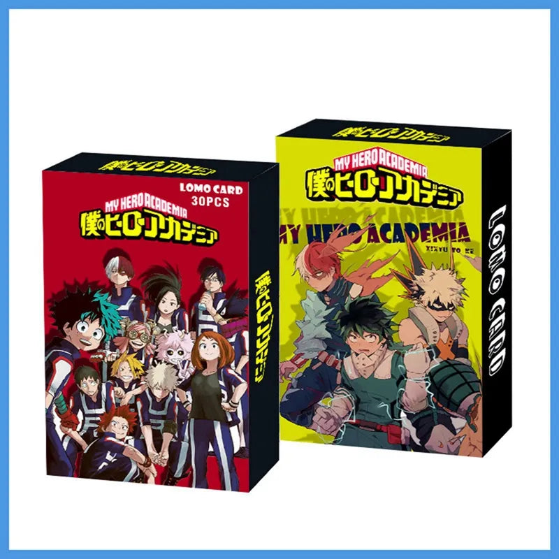 ¡30 Uds. De Anime Haikyuu! Postal de Los Vengadores de Tokio, tarjeta japonesa de My Hero Academia LOMO, tarjeta fotográfica para seguidores, colección de regalos