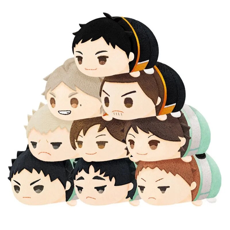 Haikyuu!! Animate Plush Doll Toys For Kids Collectible Aoba Johsai Oikawa Tooru Karasuno Sugawara Koushi Cute Cotton Pendant Toy