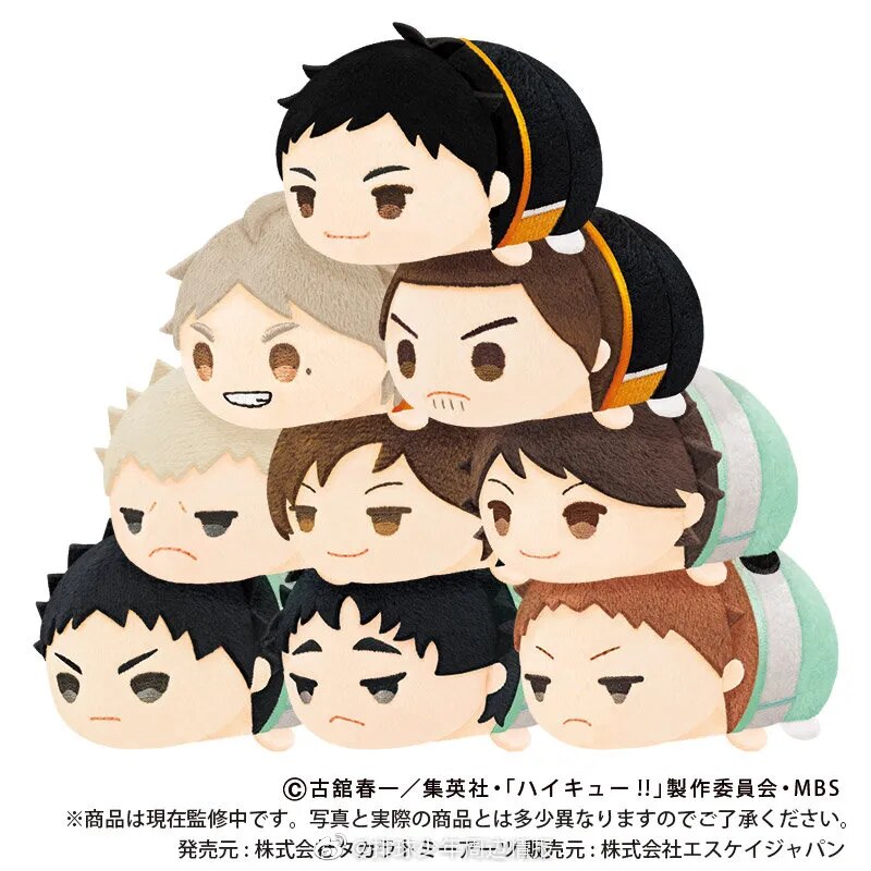 Haikyuu!! Animate Plush Doll Toys For Kids Collectible Aoba Johsai Oikawa Tooru Karasuno Sugawara Koushi Cute Cotton Pendant Toy