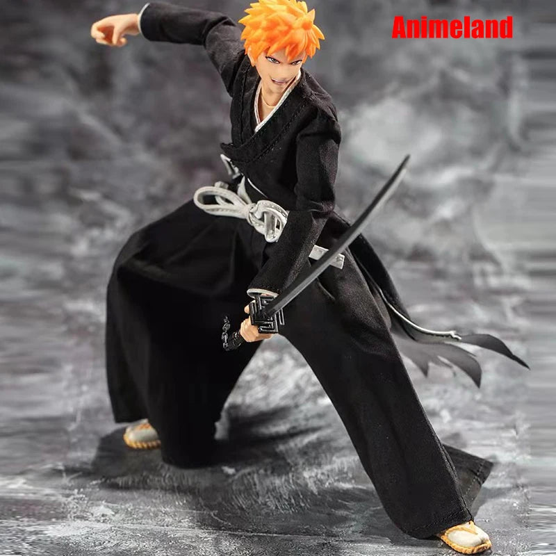 In Stock Dasin/Great Toys/GT Bleach Kurosaki Ichigo Aizen Sousuke Ukitake Jushiro Ichimaru Gin 18cm/7inch 1/10 SHF Action Figure