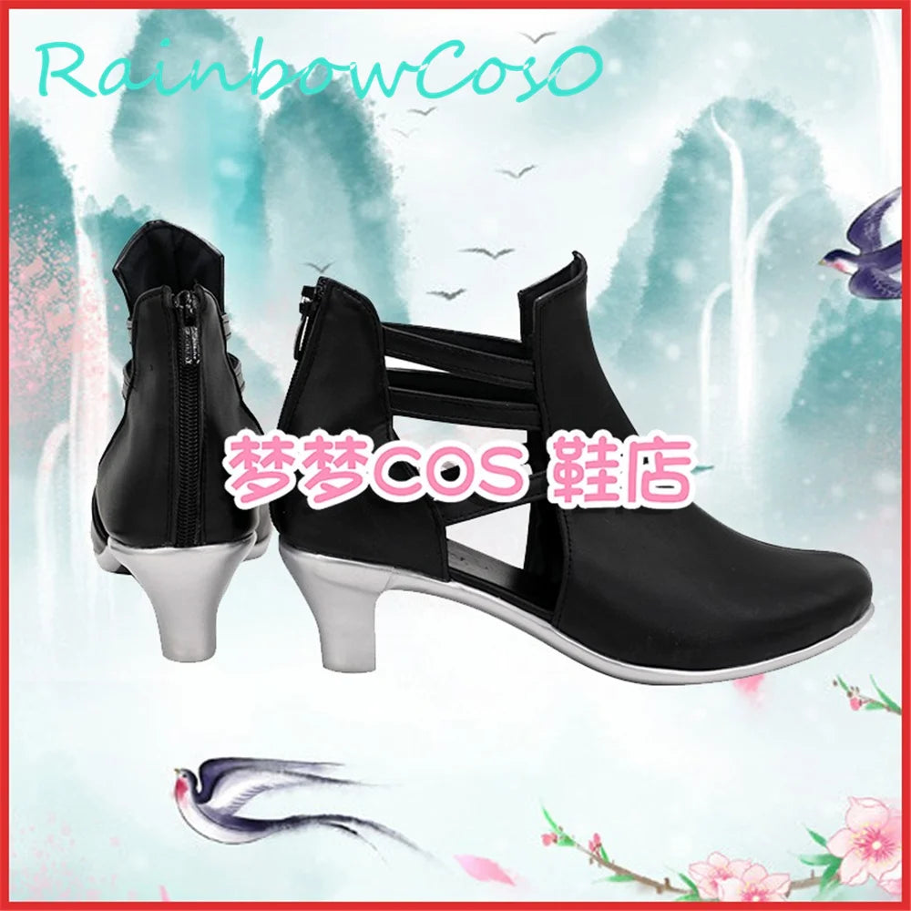 FINAL FANTASY XIV FINAL FANTASY14  Heavensward Cosplay Shoes Boots Game Anime Halloween RainbowCos0 W1473