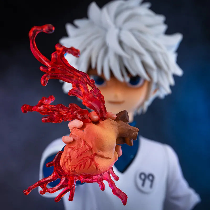 Anime Hunter x Hunter Figure Killua Zoldyck Gon Freecss Figurine Toys PVC Action Figure Kurapika Model Doll Toys Gifts