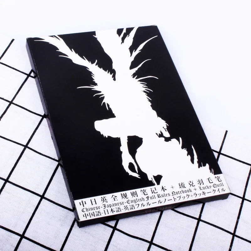 Anime Death Note Notepad Cartoon Book Students Notebook Set Writing Journal Fashion School Note Books Death Note Pad Pocketbook