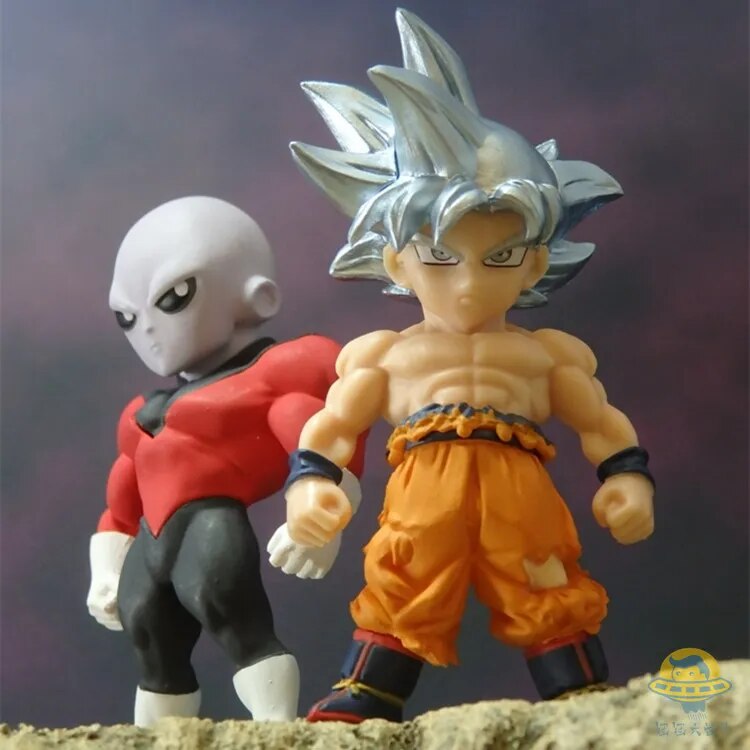 Bandai CANDY TOY Dragon Ball Super Saiyan Sun Goku Blue Hair Vegeta Buu Sun Gohan CANDY TOY