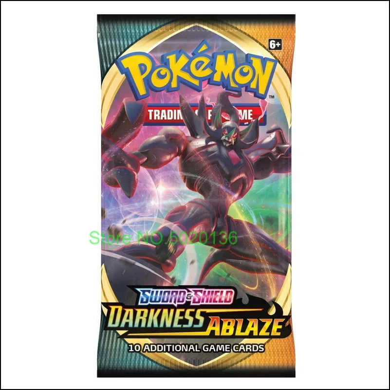 Pokémon TCG: Sword & Shield Darkness Ablaze Booster Box Pokemon Cards 36 Pack Box