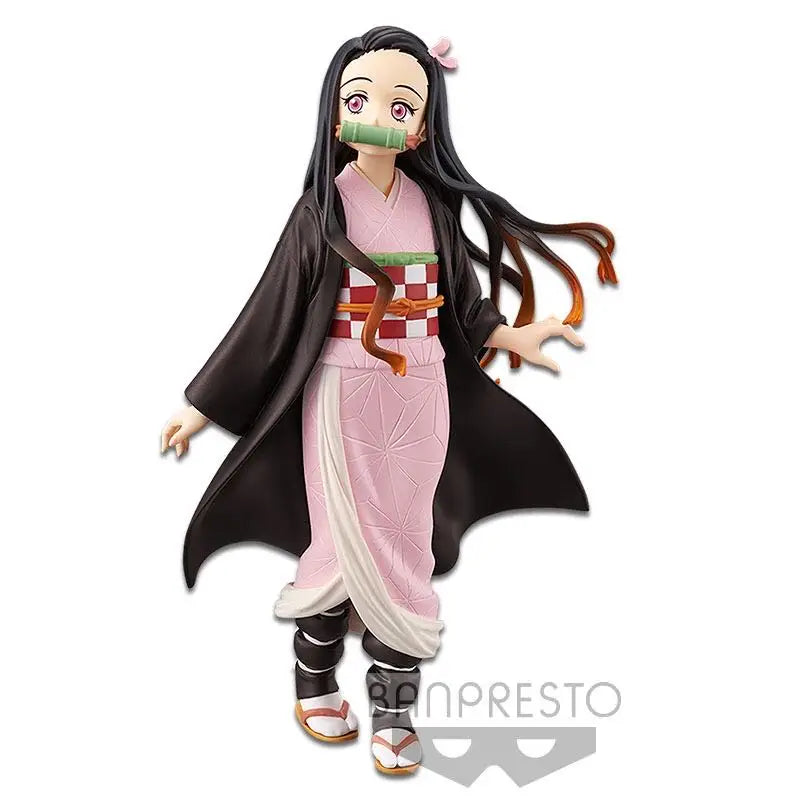 SALE0a Original Banpresto Kizuna no Sou Collection Figure - Tanjiro Nezuko Zenitsu Agatsuma Inosuke Kanao Tsuyuri "Demon Slayer"