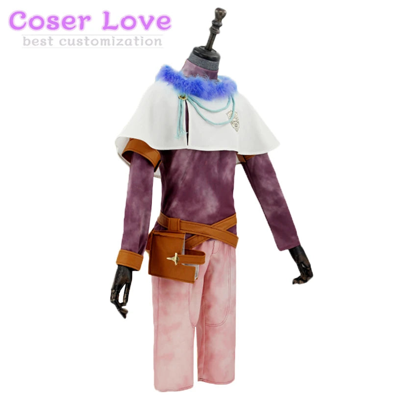 Black Clover Yuno Cosplay Costume Carnival Halloween Christmas Costume