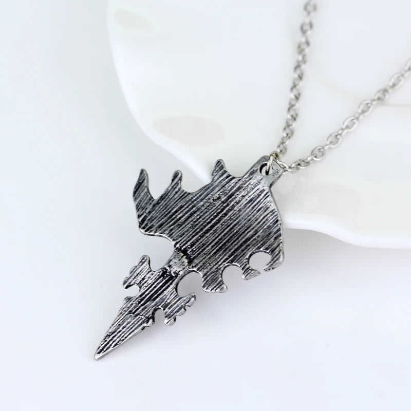 dongsheng Hot Vintage Game Jewelry FF8 Final Fantasy VIII Squall Griever Pendant Necklace Squall Lion Heart Cosplay Necklace