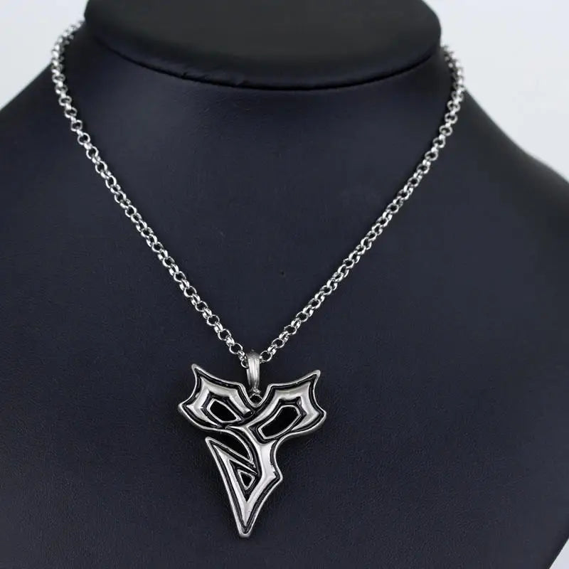 MQCHUN Final Fantasy X Tidus Pendant Necklace Japan Anime Necklace Inspired Cartoon Necklace