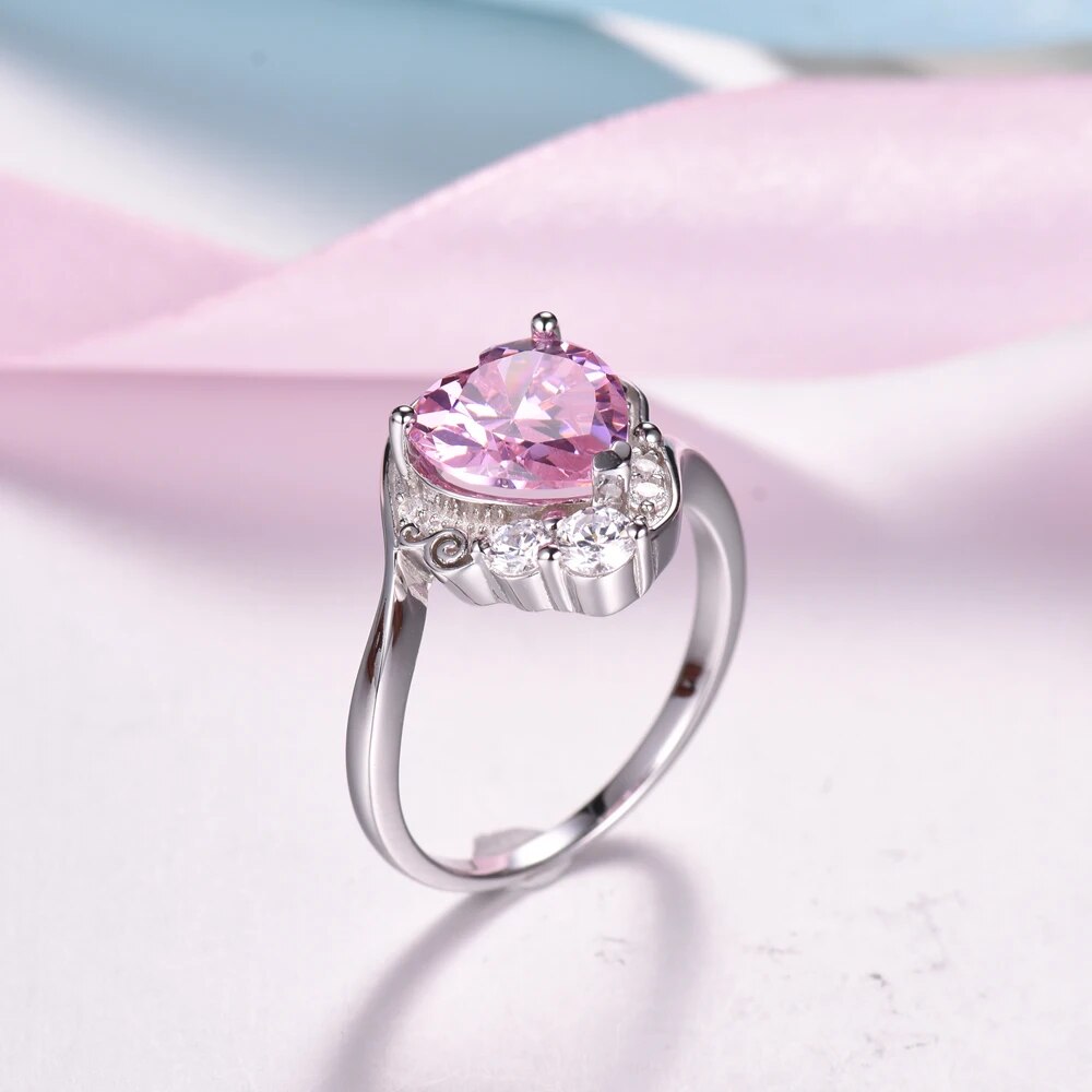 Sailor Moon Serenity Cosplay Sterling 925 Silver Lover Heart Usagi Engagement Ring