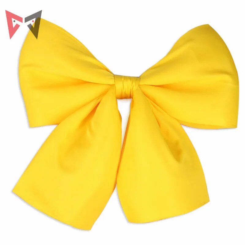 Anime Sailor Minako Aino  Sailor Venus Cosplay Costume Custom Made Dress Bows Headband Gloves Hairpin For Kids Adult Plus Size