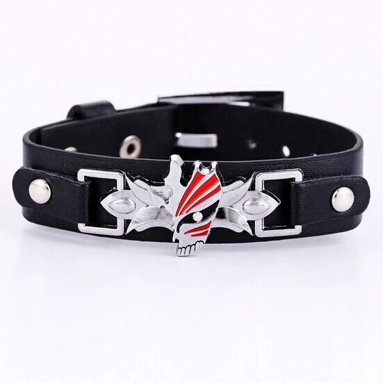 MJ Cosplay Jewelry Bracelet BLEACH Black Bracelets Anime Punk Bangles Fashion Gifts