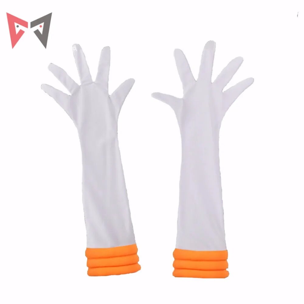 Disfraz de Sailor Venus de Sailor Minako Aino, vestido hecho a medida, diadema con lazo, guantes, horquilla para niños y adultos de talla grande