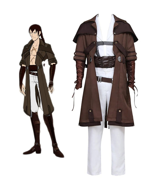 Tyrian Callows Cosplay R-W-B-Y Tyrian Callows Cosplay Costume Custom Made Any Size Full Set Unisex Halloween Costume