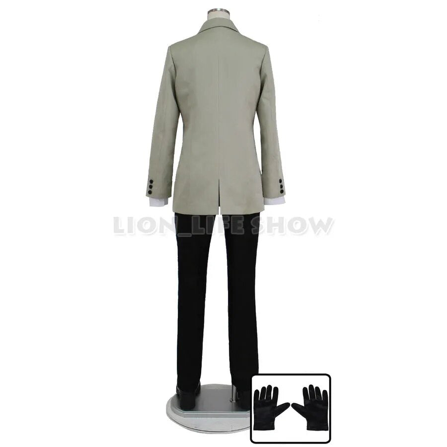 Persona 5 P5 Goro Akechi School Uniform Suit Cosplay Costume Outfit Customize