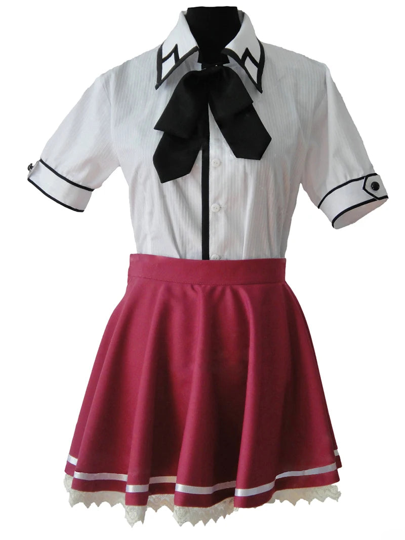 High School DxD Koneko Toujou Shirone Uniform Dress Cosplay Costume Anime COS Costume Size