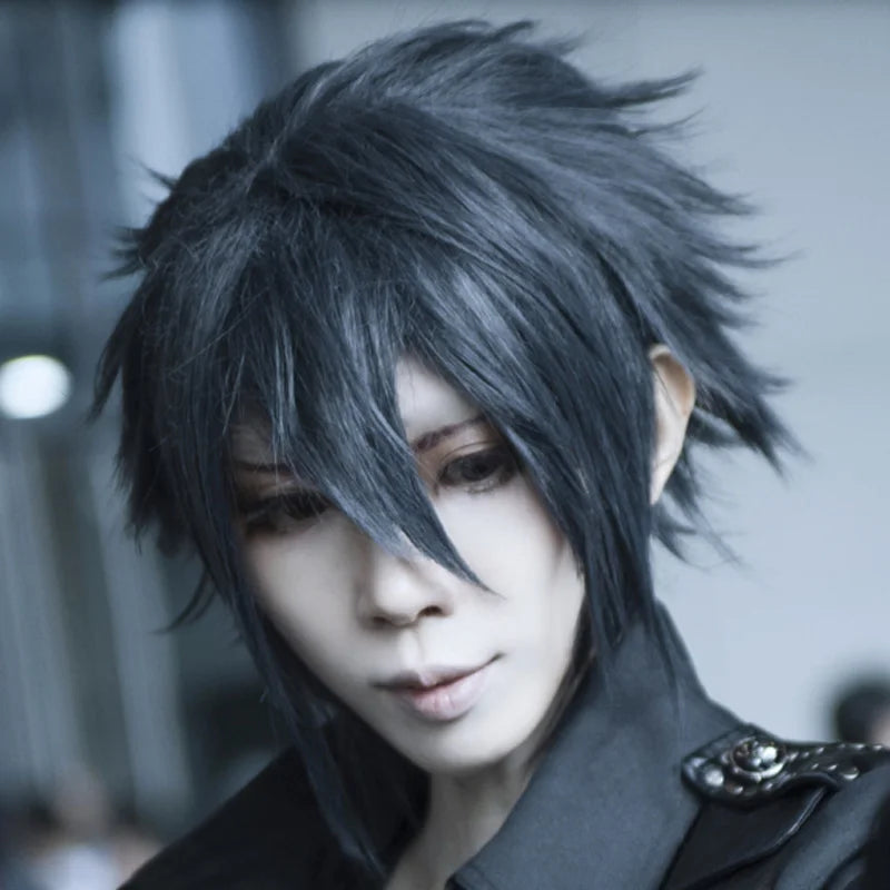 Noctis Lucis Caelum Cosplay Wig Final Fantasy XV Costume FF15 XV Cosplay Wigs Halloween Costumes Hair for men + wig cap