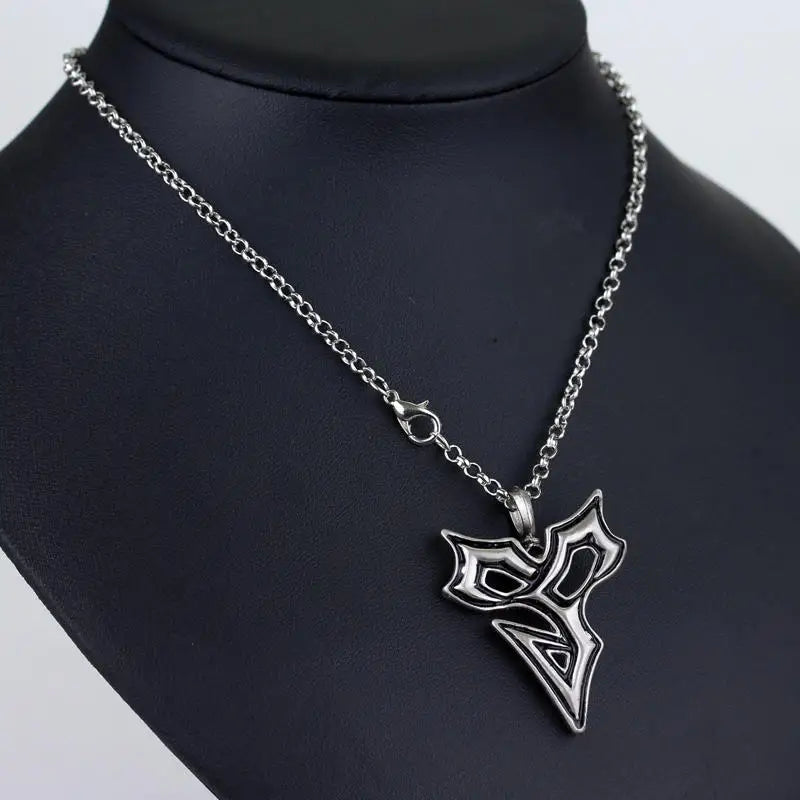 MQCHUN Final Fantasy X Tidus Pendant Necklace Japan Anime Necklace Inspired Cartoon Necklace